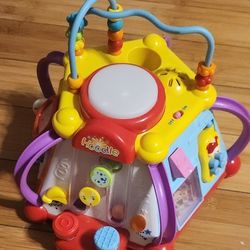 Kids Activity Cube Light & Sound Toy $10