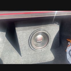 Massive Audio 10" Sub and Enclosure