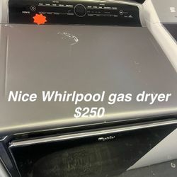 Nice Whirlpool Gas Dryer 