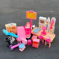 Barbie Doll Furniture & Accessories Lot of 20 Vintage
