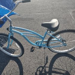 Beautiful Blue Beach Cruiser!!! Perfect For Summer Coming Up!!