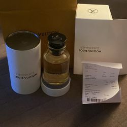Louis Vuttion L’immensite cologne With Bag And Receipt 