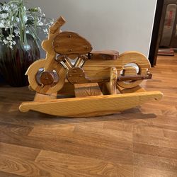Wooden Harley Rocker