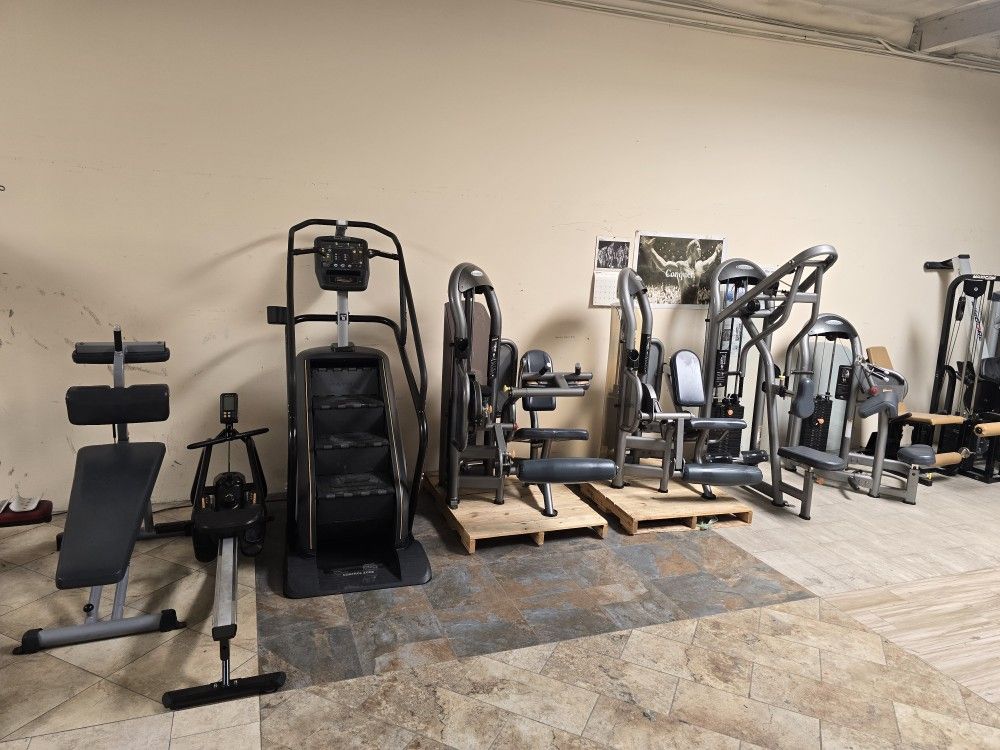 Matrix commercial grade gym equipment exercise fitness weight package workout lifting body building