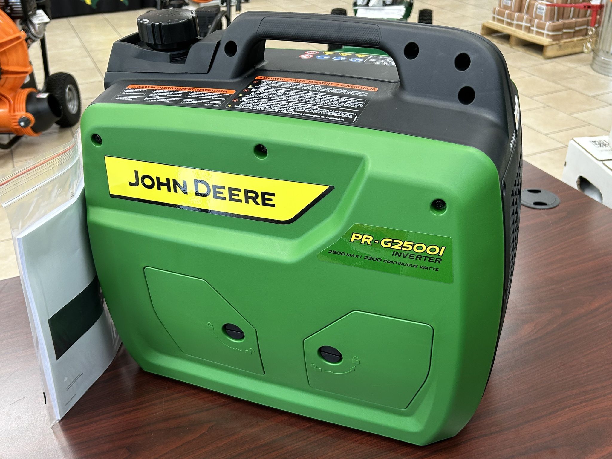2024 John Deere PR-G2500I Power Generator Inverter