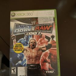 Smackdown Vs Raw 2007 Xbox 360