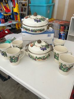 Fruit dish set