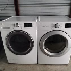 L.G Front Loader Washer And Drayer Combo Fully Working Comes With 3 Month Warranty Delivery Available 