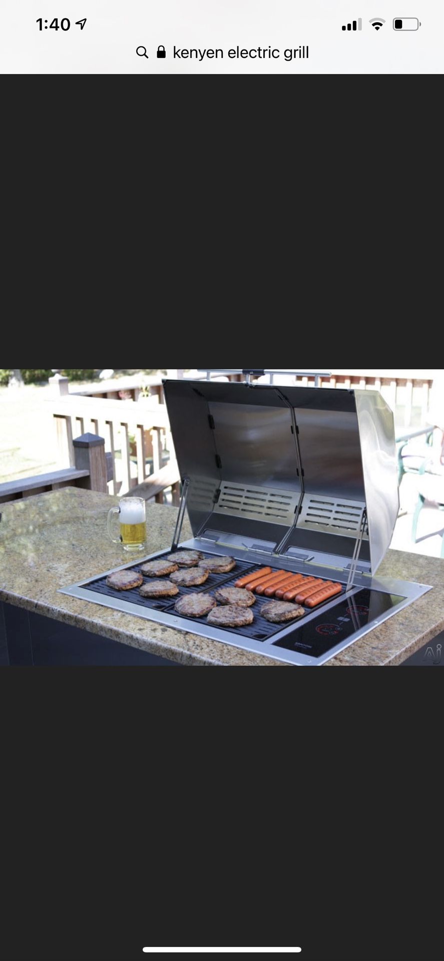 Kenyon outdoor grill - brand new - Never Out Of Box. Perfect For Outdoor Kitchen.