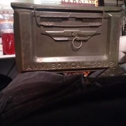 Military Ammo Can/Storage Box .50 cal.