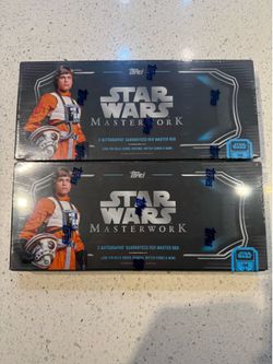 2025 star wars masterwork hobby box