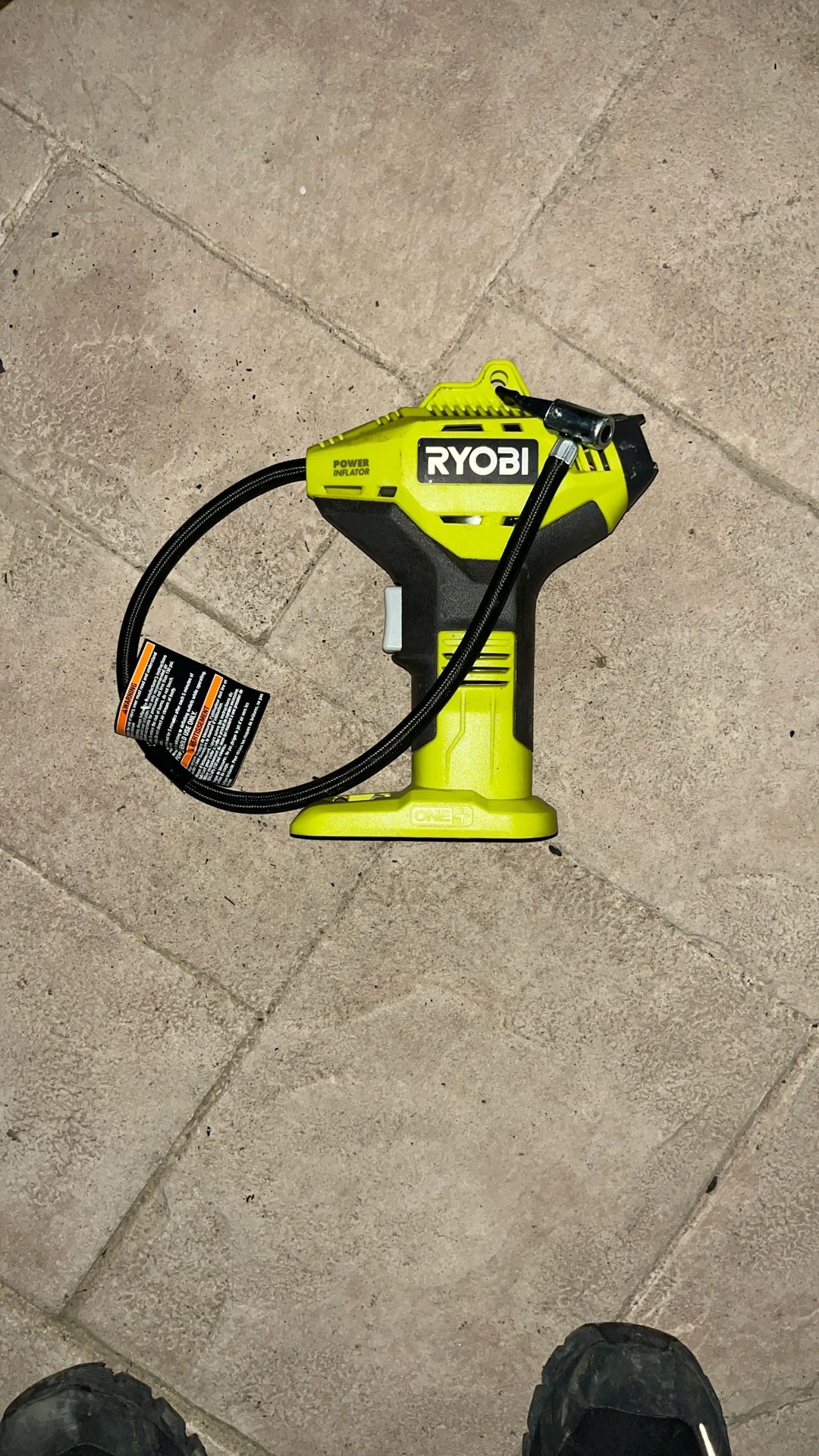 Ryobi Inflator