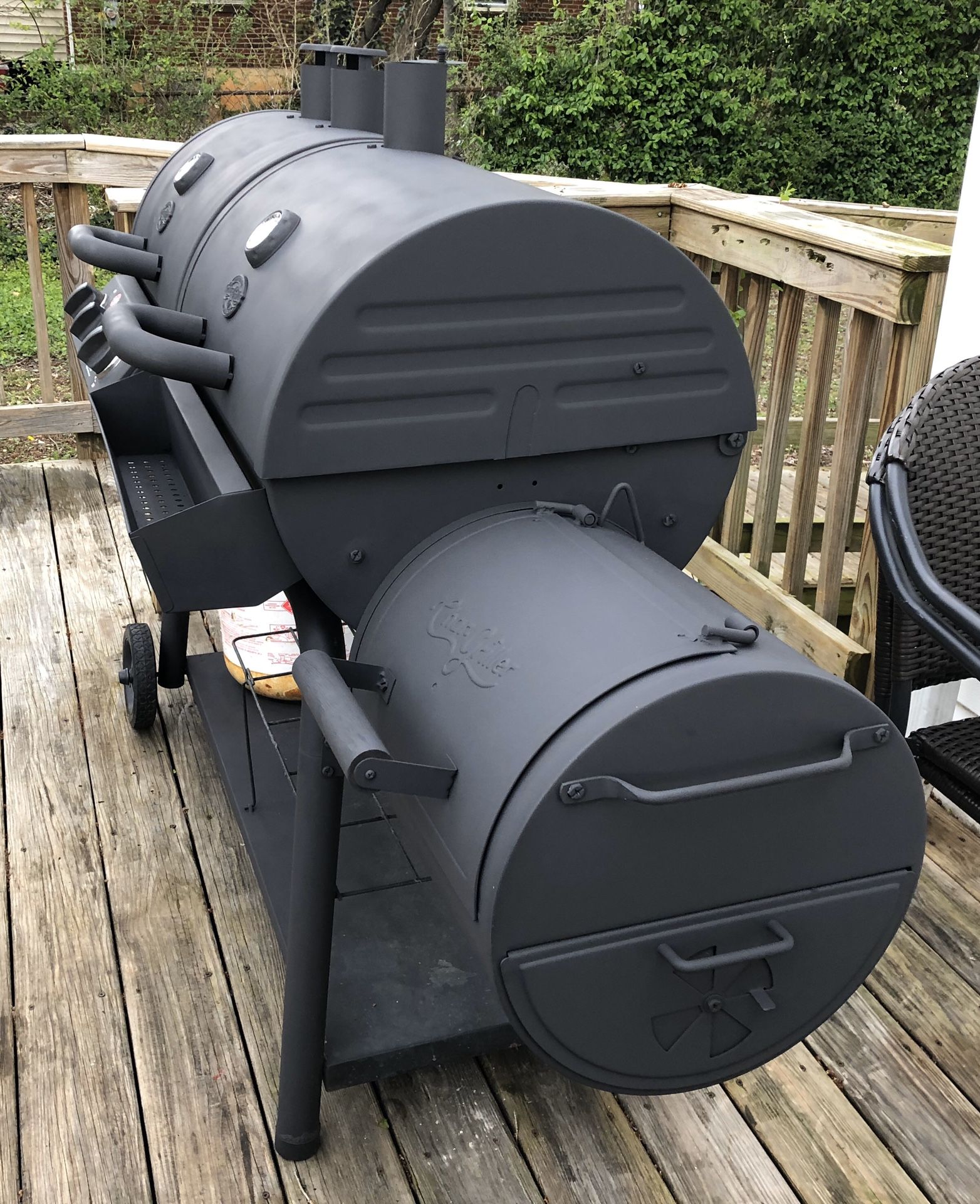 Chargriller 5050 duo w firebox