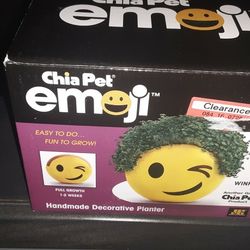 Brand New EMOJI CHIA PET, IN BOX
