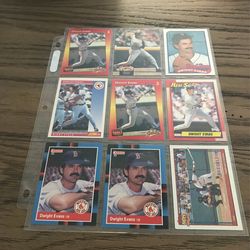 Dwight Evans Baseball Cards 