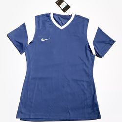 Womens Nike Dry US Shirt Jersey Blue Medium New CW3832 480