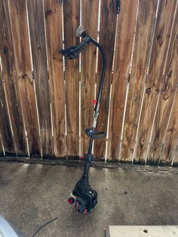 Murray M2500 Gas Powered 25cc 2-Cycle String Trimmer, 16in Curved Shaft