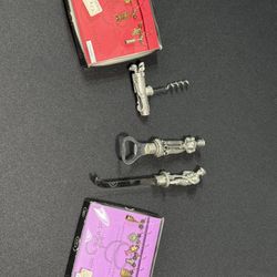 Vintage Couple Pewter Wine and Cheese Set - Golf Themed & 12 Wine Glass Charms