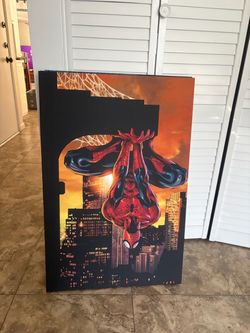Spider-Man Large Canvas Wall Art Print