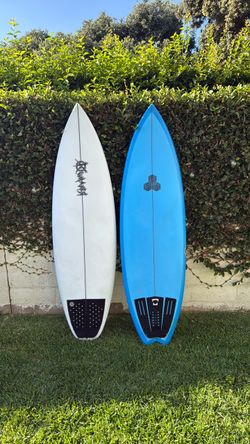 6’ Channel Islands better everyday and 6’ Rumaner squash tail both epoxy and in good condition