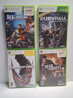 Xbox 360 games(price in description)