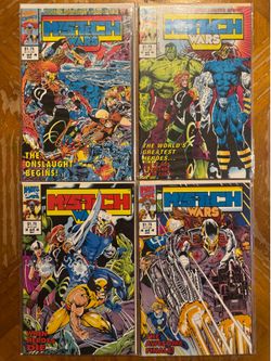 Mys-Tech Wars comics