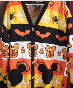 DISNEY HALLOWEEN CARDIGAN size XL