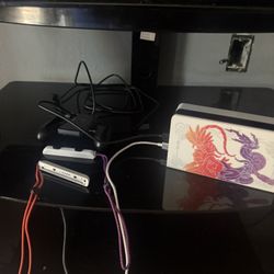 Nintendo Switch Oled With Controller And 1 Game