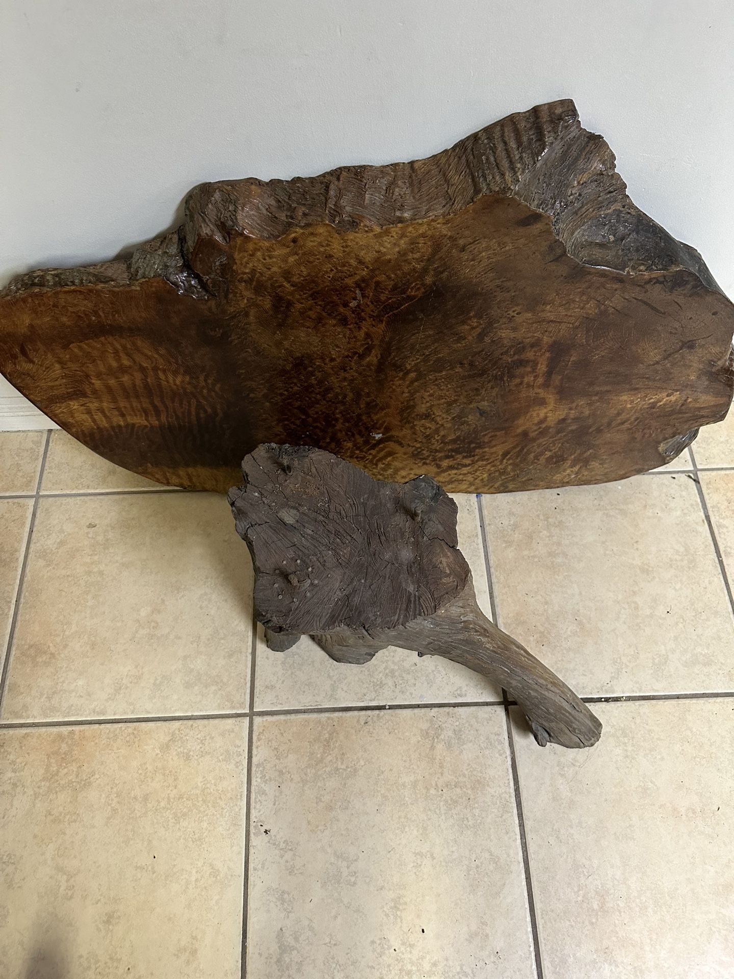 Burlwood Table