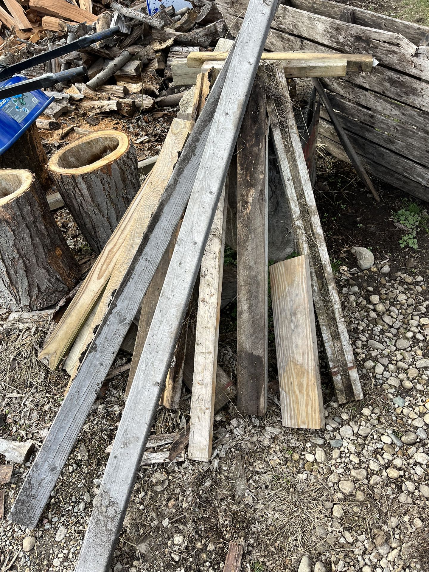 Scrap lumber .25 Cents Per Foot