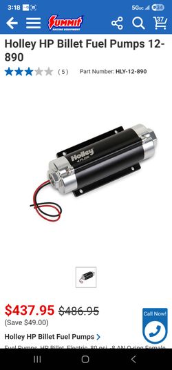 Holley Fuel Pump