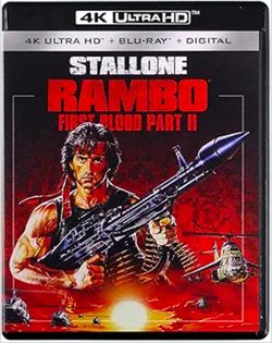 RAMBO: FIRST BLOOD PART II 4K Ultra HD + Blu-ray + Digital