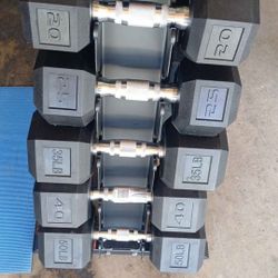 Weights Rubber & Rack 