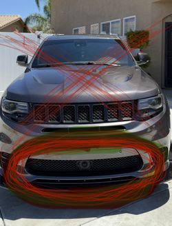 Grand Cherokee Srt Lower Front Grille