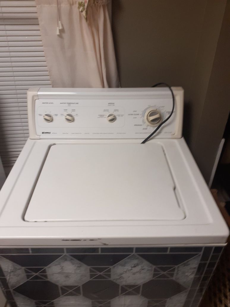 Kenmore washer machine