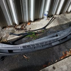 Cowl Top Panel Vent Windshield Wiper Motor Cover And Wiper Arms