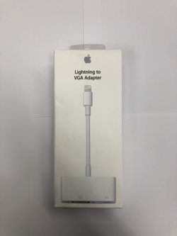 Apple Lightning To VGA adapter NEW! PICK UP ONLY! WEST HOLLYWOOD 
