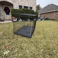 Large Dog Cage With 2 Doors 