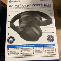 Sentry Active noise Cancellation Headset Bluetooth 