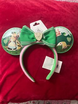 D23 75th anniversary Disney Alice in Wonderland Minnie Mouse Ears Headband