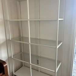 White Bookshelf