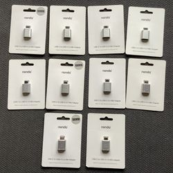 (10 X) Nonda Mini portable USB Type C to USB 3.0 Adapter
