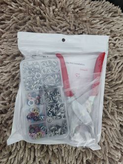 Snap button kit