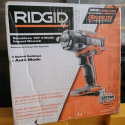 Ridgid 18-Volt OCTANE™ Cordless Brushless 1/2 in. Impact Wrench (Tool Only