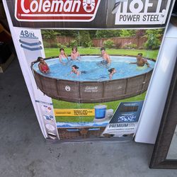 Swimming pool above ground