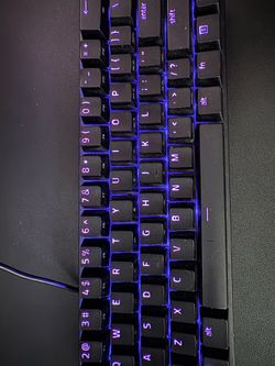 Razer huntsman mechanical keyboard LED color changing