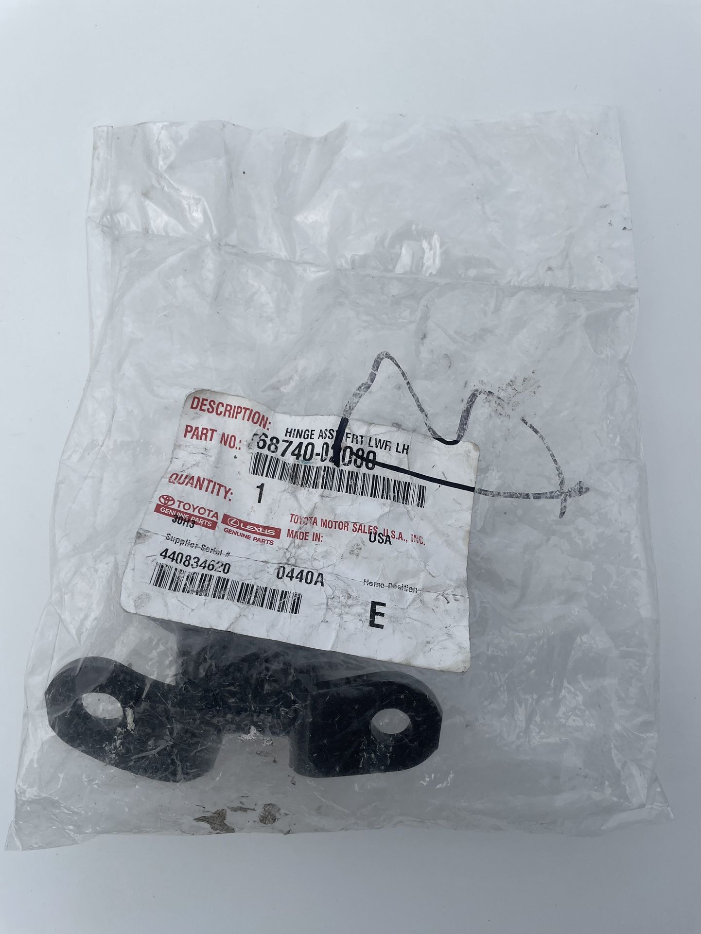 2008-2022 Toyota Left Lower Door Hinge NEW OEM 68(contact info removed)0