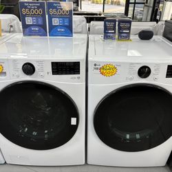 LG Stackable Washer and Gas Dryer🔥