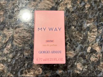 NEW GIORGIO ARMANI MY WAY NECTAR EAU DE PARFUM MINI $10!