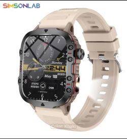 New Smart Watch,  Call, Message, Flashlight & More  ..